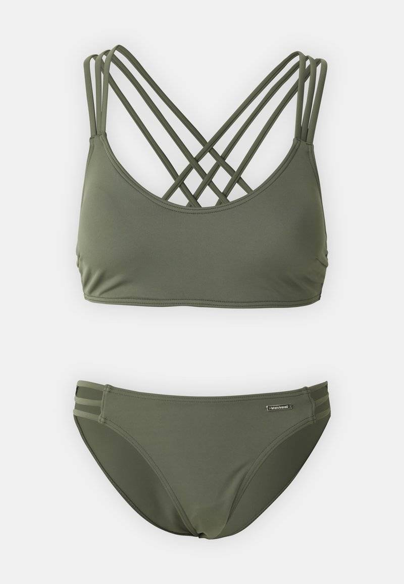Bruno Banani Bruno Banani ALEXA SET - Bikini - oliv Günstiger Verkauf