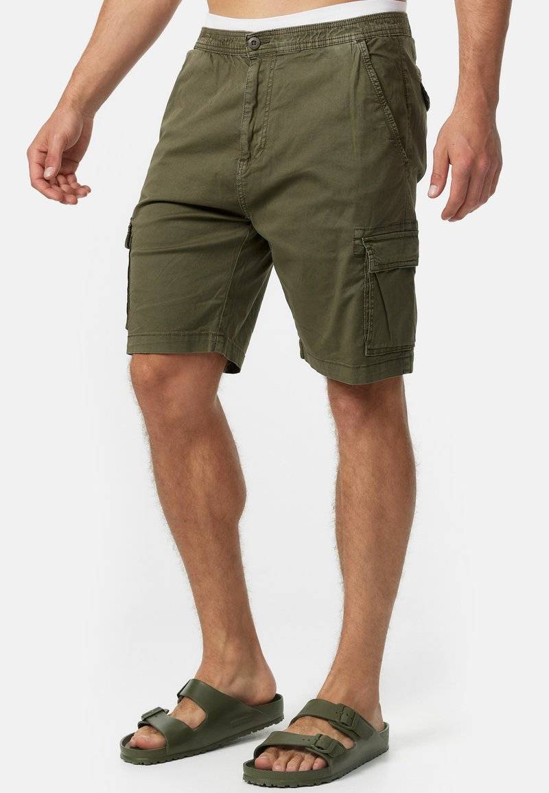 INDICODE JEANS INDICODE JEANS KINNAIRD - Shorts - army Sonderangebot