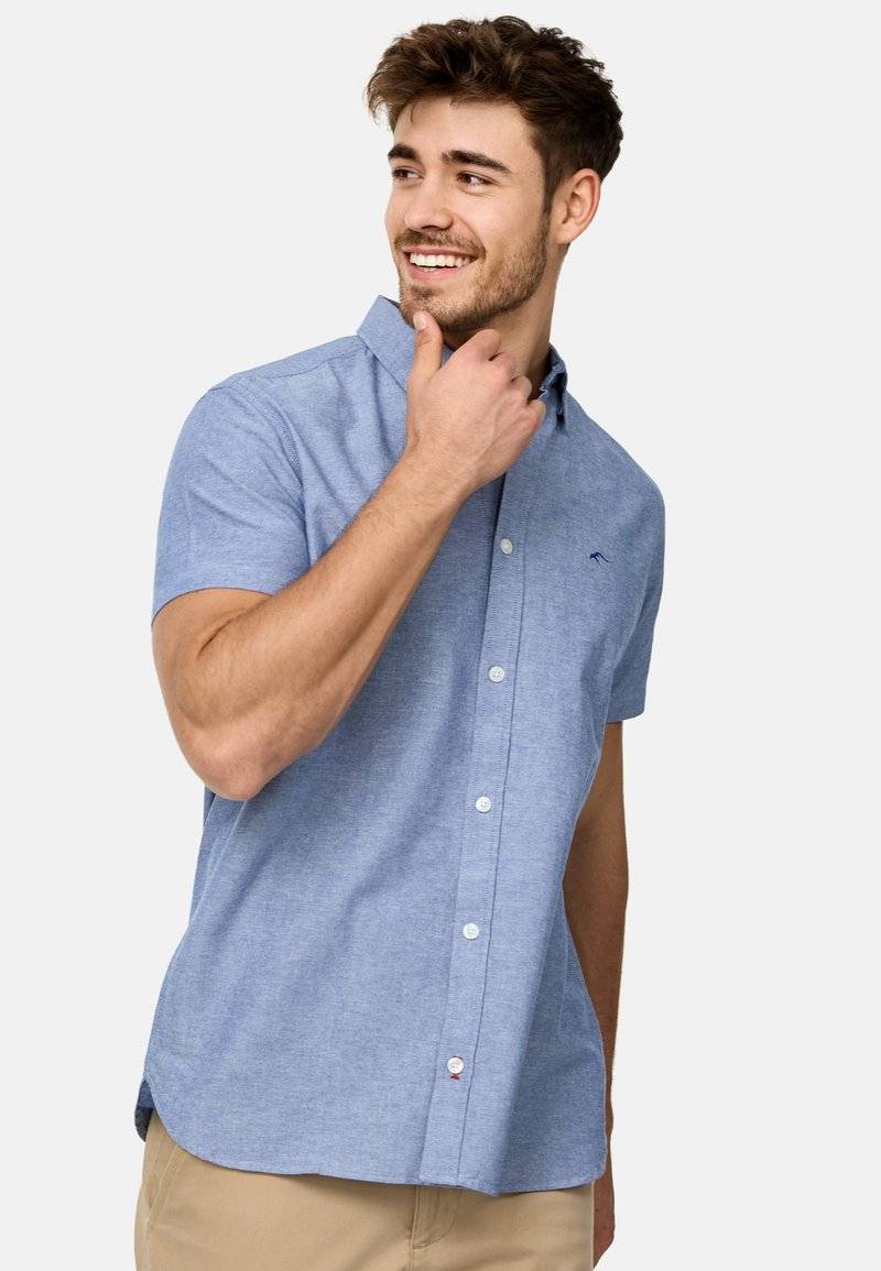 INDICODE JEANS INDICODE JEANS KURZARM KENNER - Shirt - monaco blue Exklusivangebot