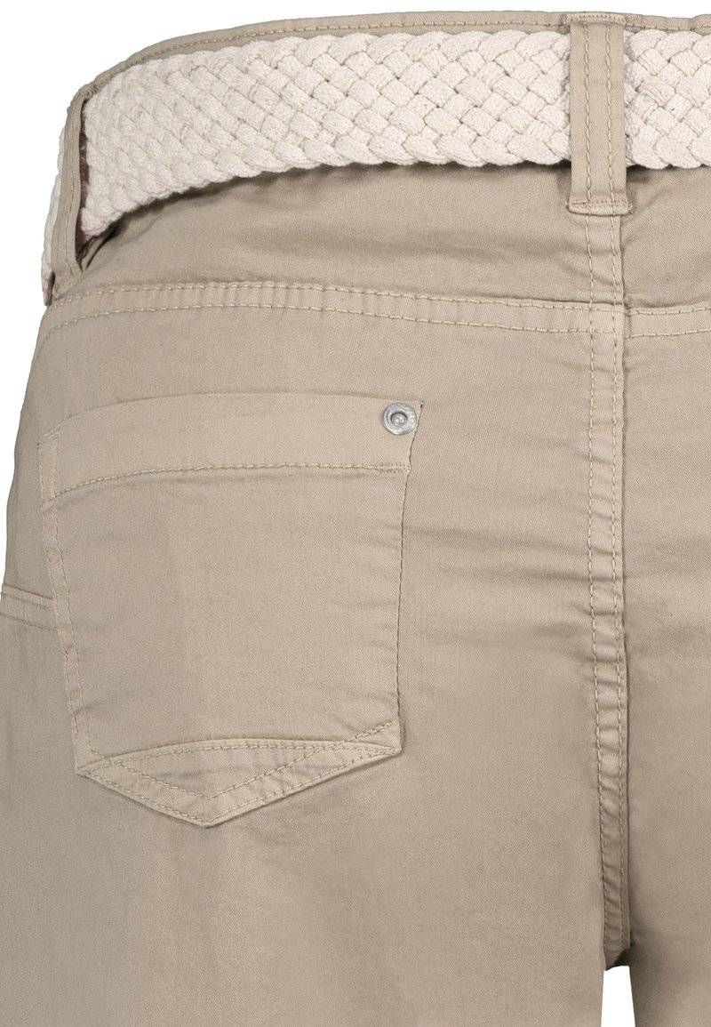 Sublevel Sublevel BERMUDA MIT GÜRTEL - Denim shorts - beige Saisonschlussverkauf