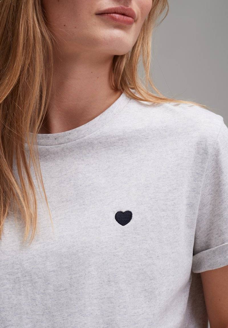 Opus Opus SERZ - Basic T-shirt - grey Muttertagsangebot