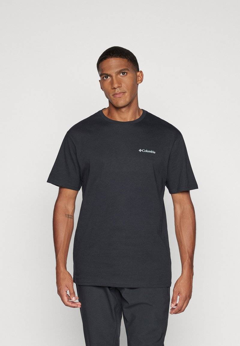 Columbia Columbia CAVALRY TRAIL - Print T-shirt - black Exklusive Angebote