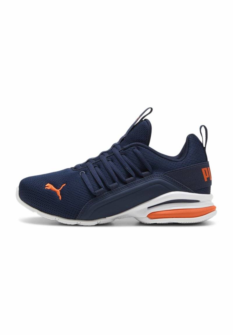 Puma Puma AXELION - Training shoe - club navy flame flicker white Kauf eins, bekomm eins gratis