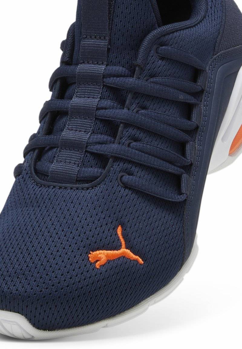 Puma Puma AXELION - Training shoe - club navy flame flicker white Kauf eins, bekomm eins gratis