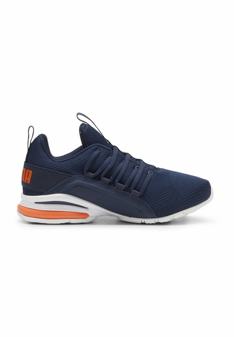 Puma Puma AXELION - Training shoe - club navy flame flicker white Kauf eins, bekomm eins gratis