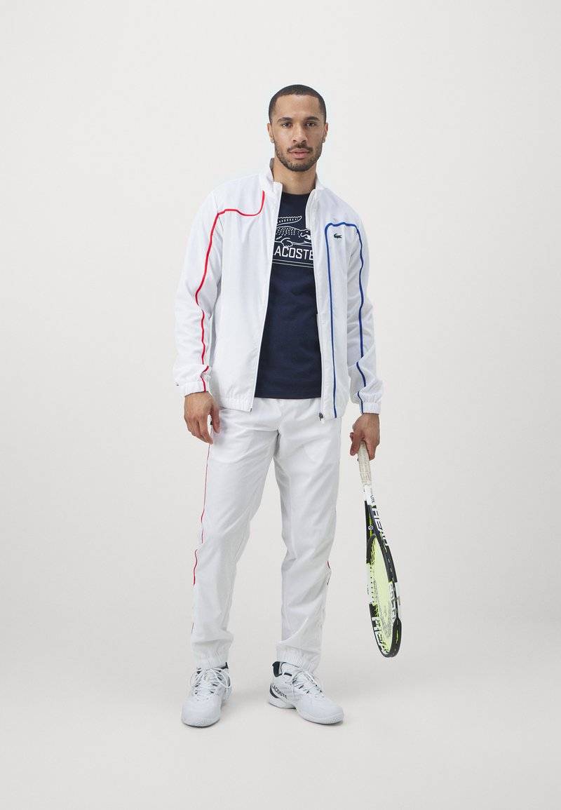 Lacoste Sport Lacoste Sport TRACKSUIT TENNIS PLAYERS - Tracksuit - white Letzte 2 Tage