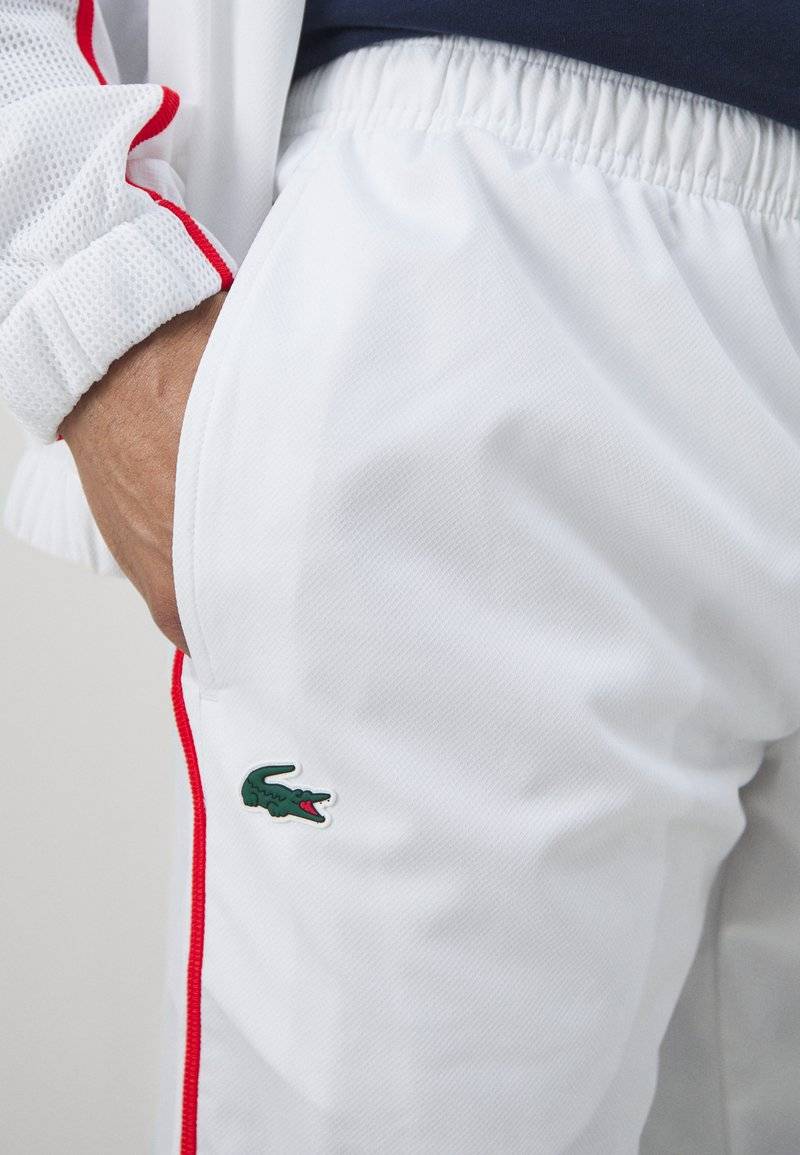 Lacoste Sport Lacoste Sport TRACKSUIT TENNIS PLAYERS - Tracksuit - white Letzte 2 Tage