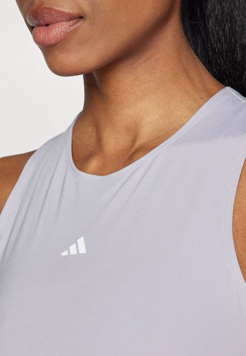 adidas Performance adidas Performance TECHFIT RACERBACK - Top - glory grey Bis zu 50% Rabatt