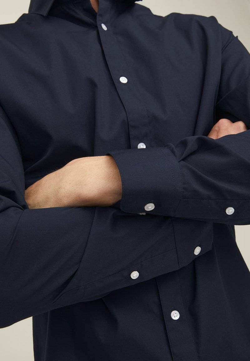 Jack & Jones Jack & Jones JJJOE SHIRT PLAIN - Formal shirt - navy blazer Sonderangebot