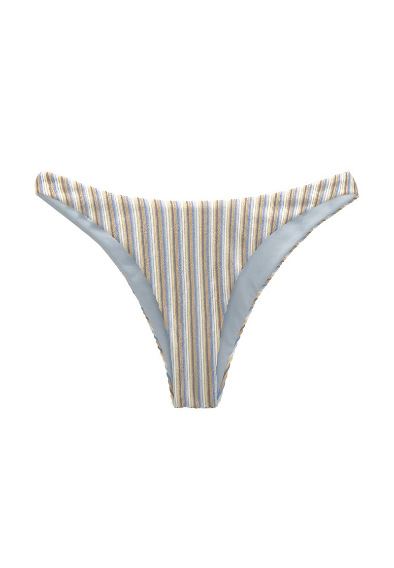 PULL&BEAR PULL&BEAR STRIPED - Bikini bottoms - blue Günstig kaufen