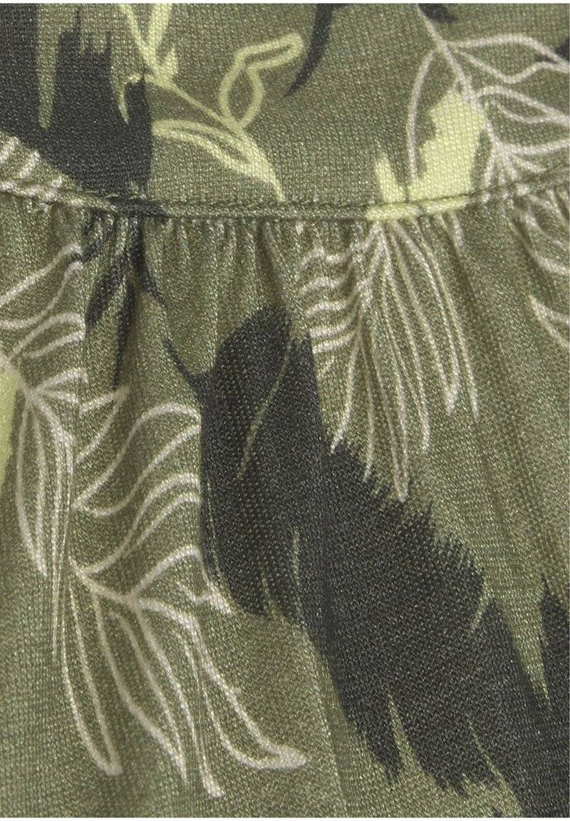 s.Oliver s.Oliver OVERALL - Jumpsuit - grün bedruckt Versandkostenfrei
