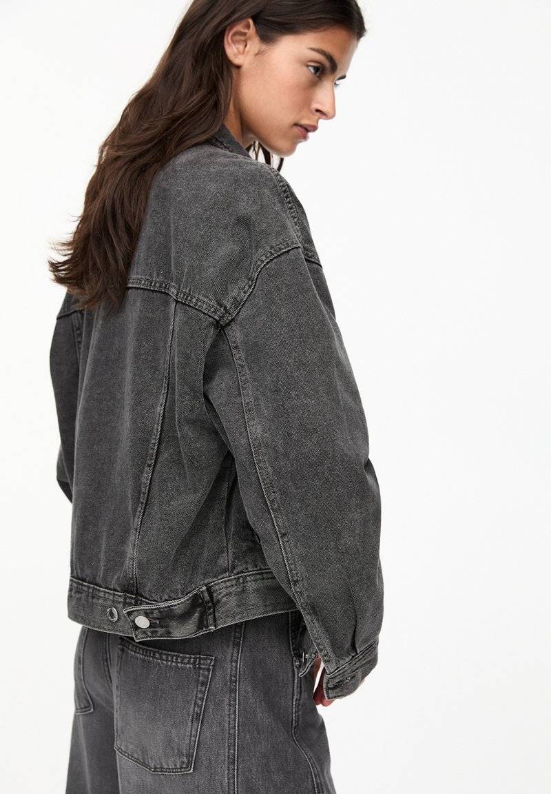 PULL&BEAR PULL&BEAR Denim jacket - grey Flash Sale