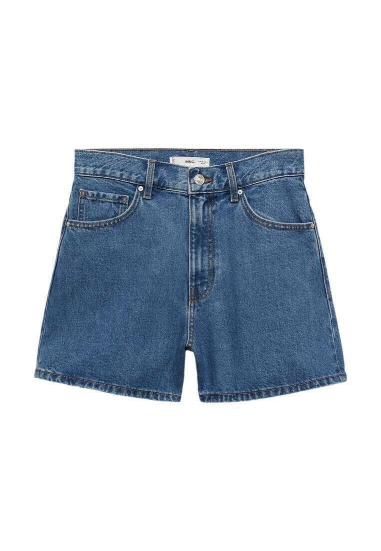 Mango Mango ZOE - Denim shorts - bleu moyen Muttertagsangebot