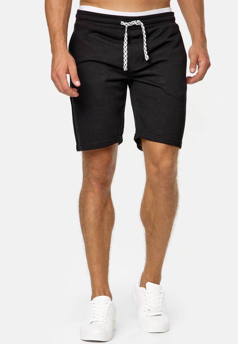 INDICODE JEANS INDICODE JEANS ALDRICH - Shorts - black Lagerräumung