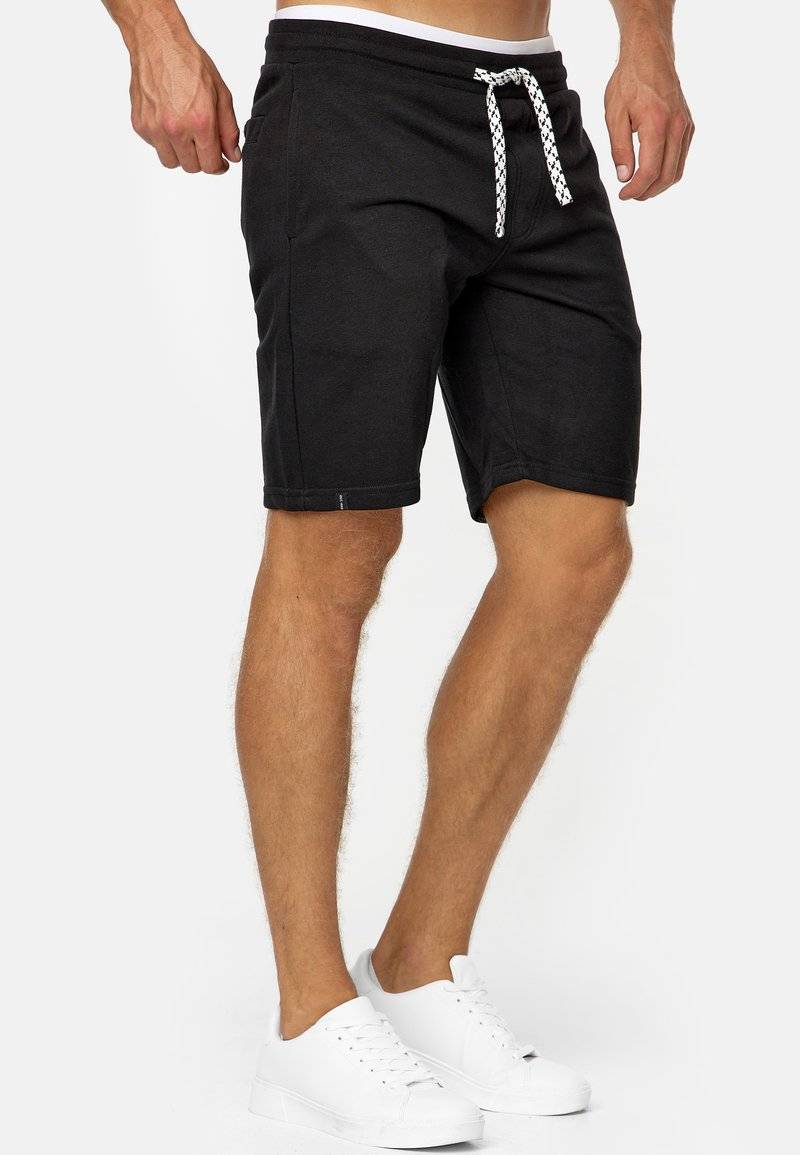 INDICODE JEANS INDICODE JEANS ALDRICH - Shorts - black Lagerräumung