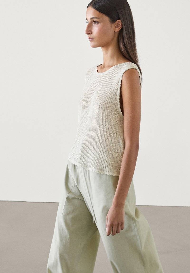 Massimo Dutti Massimo Dutti SLEEVELESS - Top - light brown Top Angebot