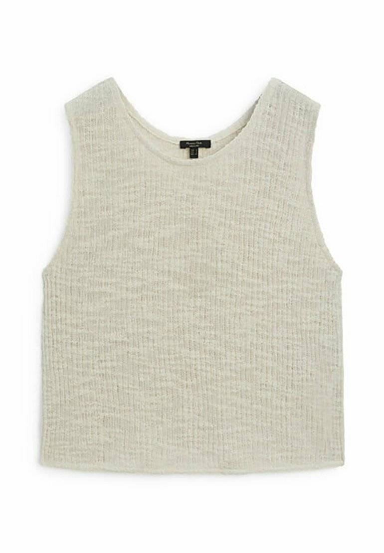 Massimo Dutti Massimo Dutti SLEEVELESS - Top - light brown Top Angebot