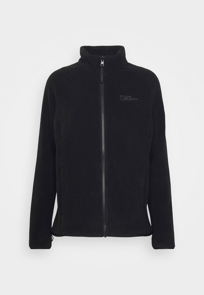 Jack Wolfskin Jack Wolfskin MOONRISE - Fleece jacket - black