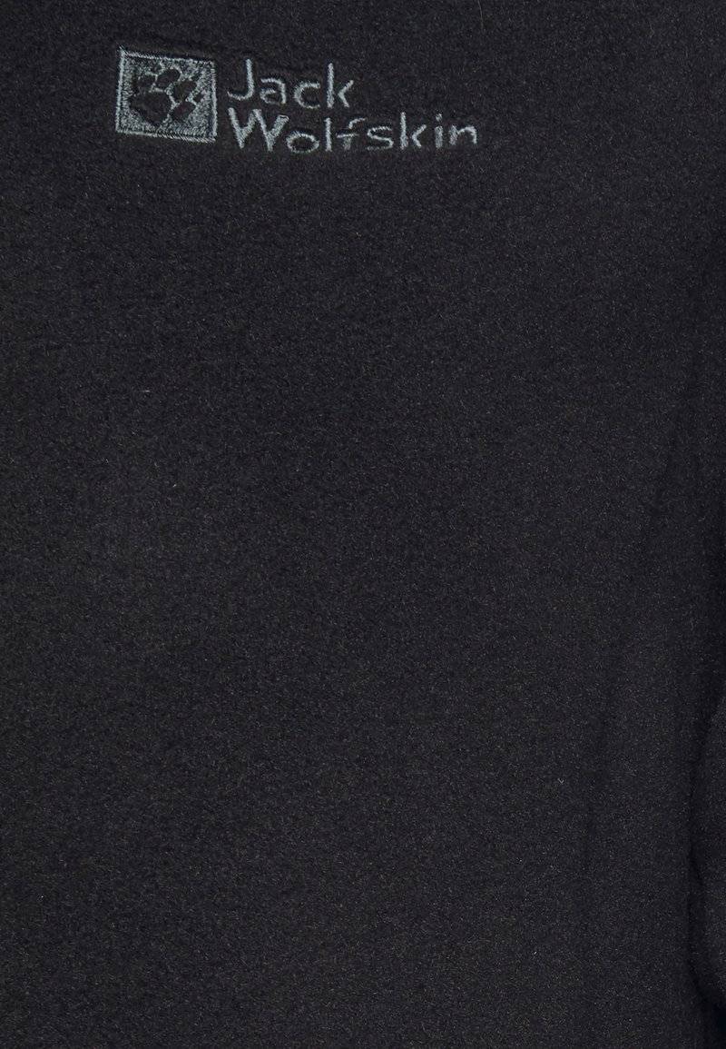 Jack Wolfskin Jack Wolfskin MOONRISE - Fleece jacket - black Schlussverkauf