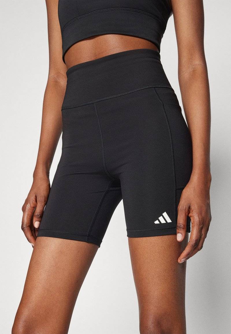 adidas Performance adidas Performance OWN THE RUN SHORT - Leggings - black Fabrikverkauf