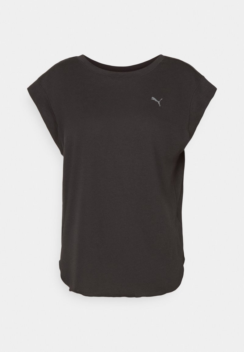 Puma Puma STUDIO FOUNDATIONS TEE - Sports T-shirt - black Limitierter Zeitrabatt