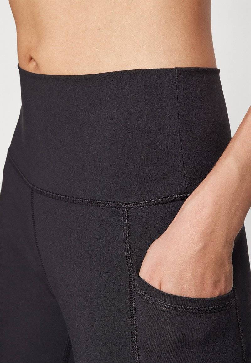 Champion Champion HIGH RISE 7/8 POCKET - Leggings - black Sonderangebot