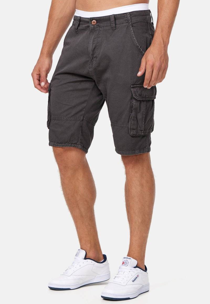 INDICODE JEANS INDICODE JEANS MONROE - Shorts - raven Blitzangebot