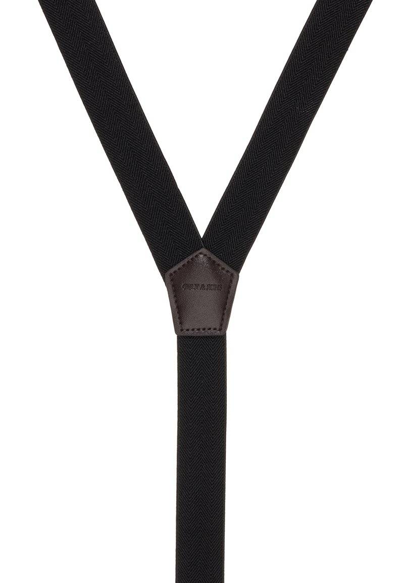Only & Sons Only & Sons ONSBOWTIE SUSPENDER UNISEX SET - Bow tie - black Neuheiten