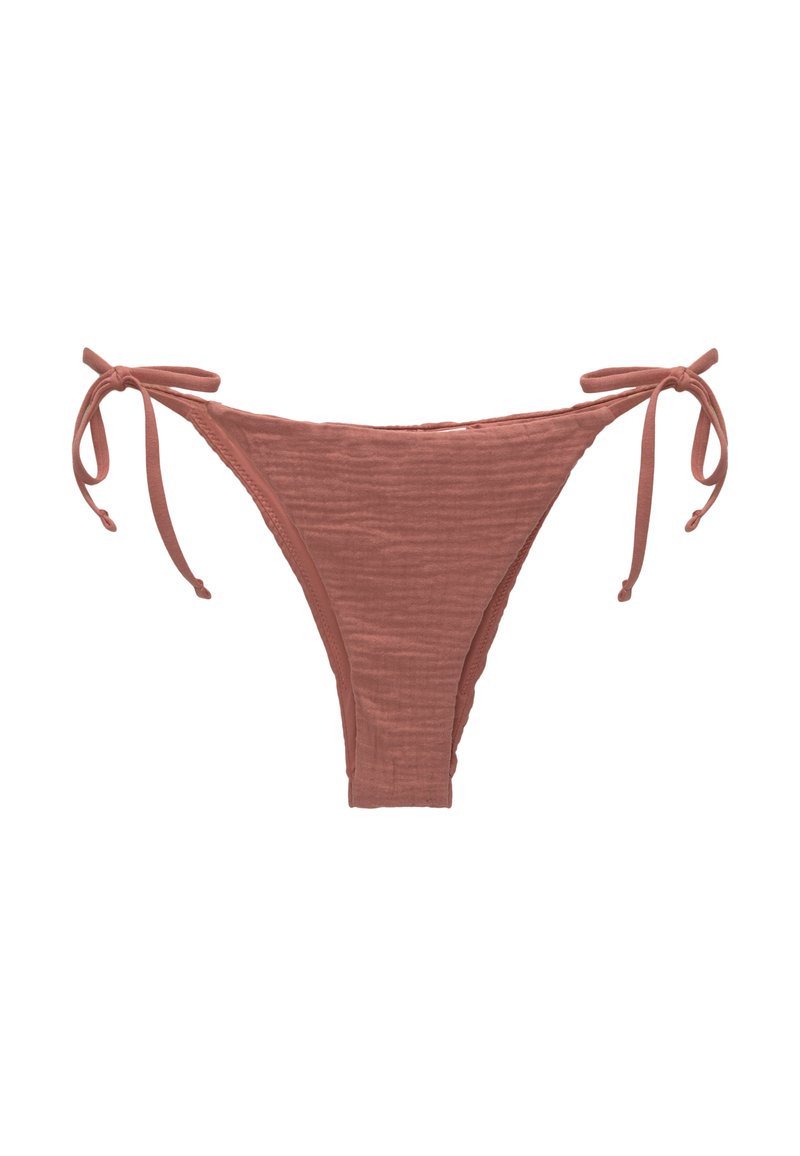 PULL&BEAR PULL&BEAR TEXTURED - Bikini bottoms - light pink Bestseller