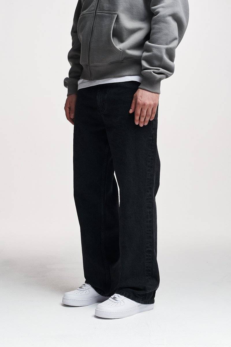 2Y Studios 2Y Studios ADRIK BAGGY - Straight leg jeans - washed black