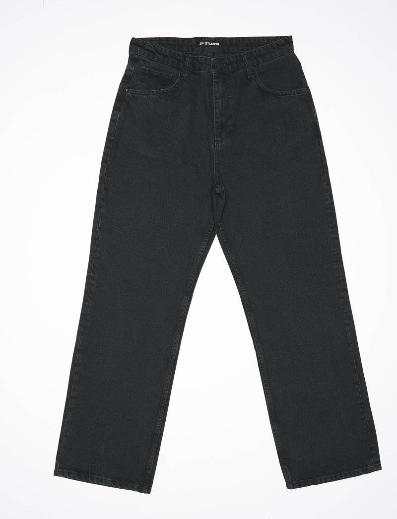 2Y Studios 2Y Studios ADRIK BAGGY - Straight leg jeans - washed black Tägliche Deals