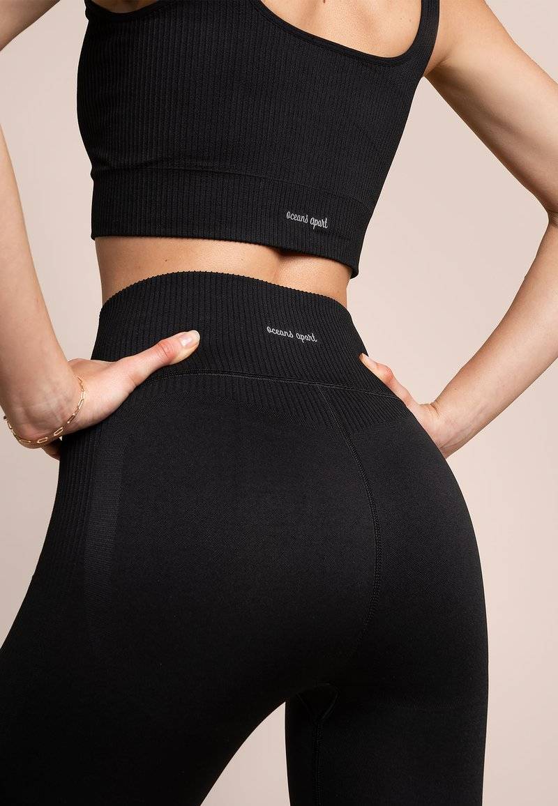 OCEANSAPART OCEANSAPART SYDNEY - Leggings - black Sonderangebote