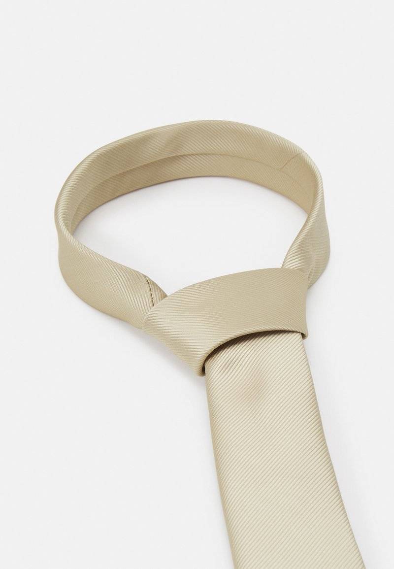 Pier One Pier One Tie - beige Neueste Stile