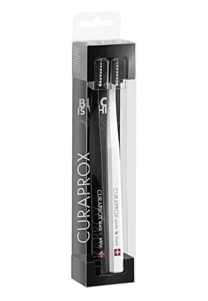 Curaprox Curaprox BLACK IS WHITE BLACK/WHITE DUO - Dental care tool - black