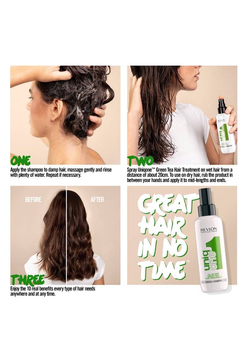 Revlon Professional Revlon Professional UNIQONE™ ALL IN ONE HAIR TREATMENT 10 REAL BENEFITS, GREEN TEA - Hair treatment Black Friday Preise