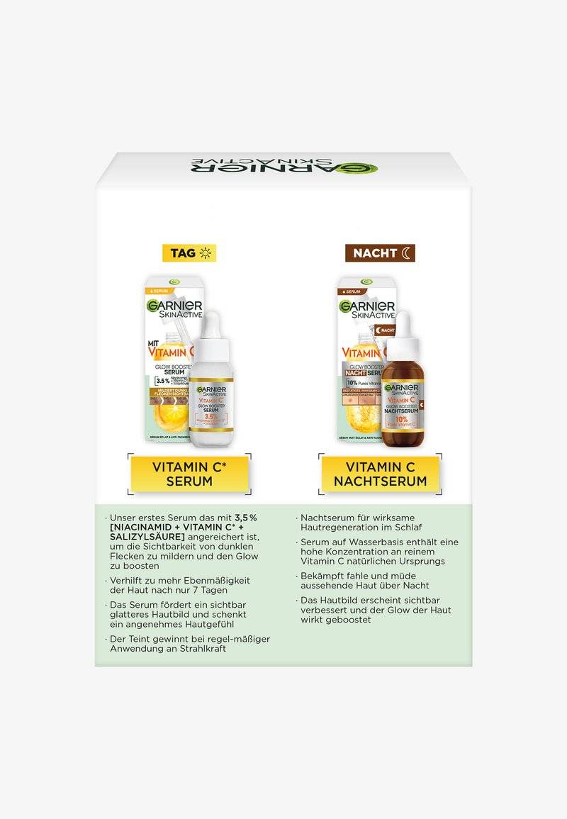 Garnier Garnier VITAMIN C GLOW BOOSTER SERUM DUO - Skincare set Limitierter Zeitrabatt