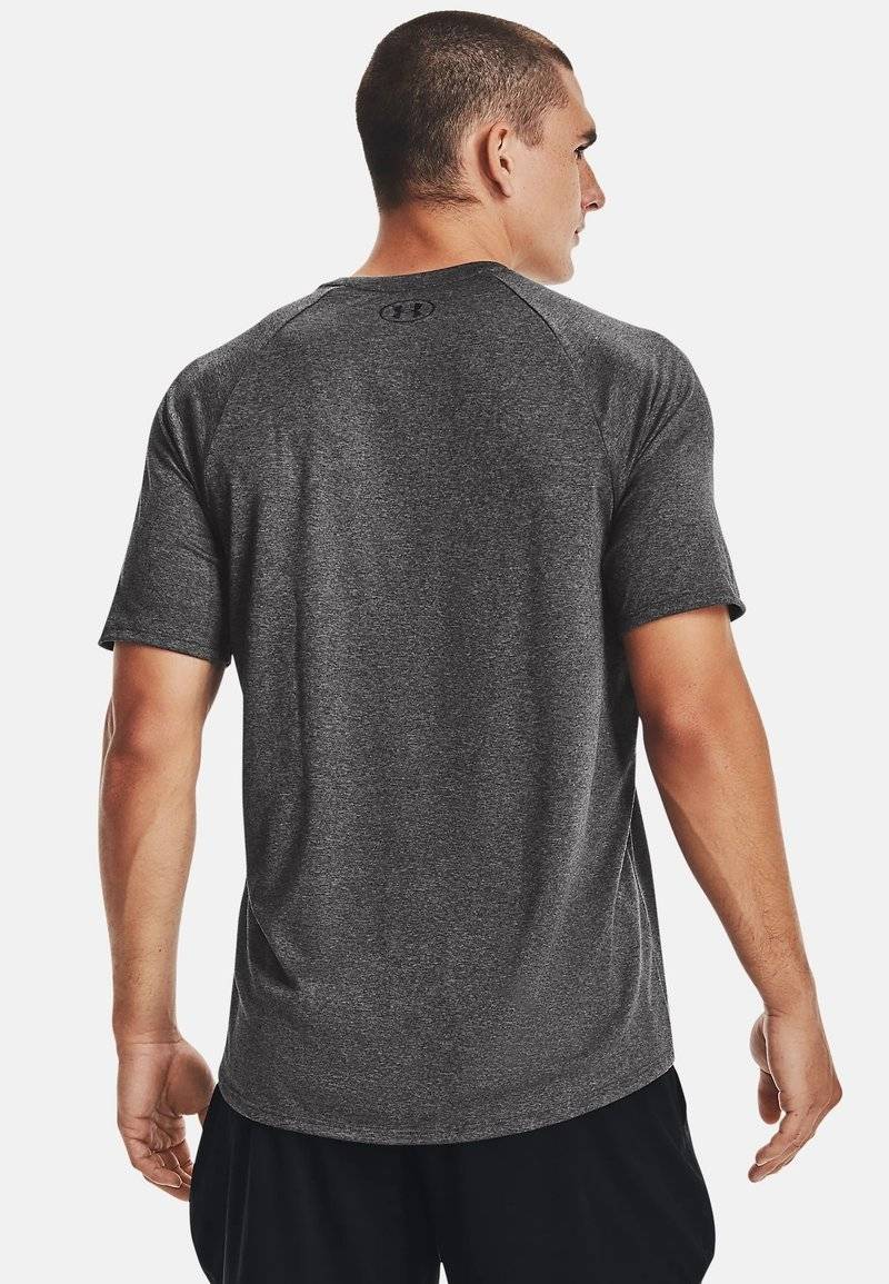 Under Armour Under Armour TECH TEE - Sports T-shirt - carbon heather Heißer Verkauf
