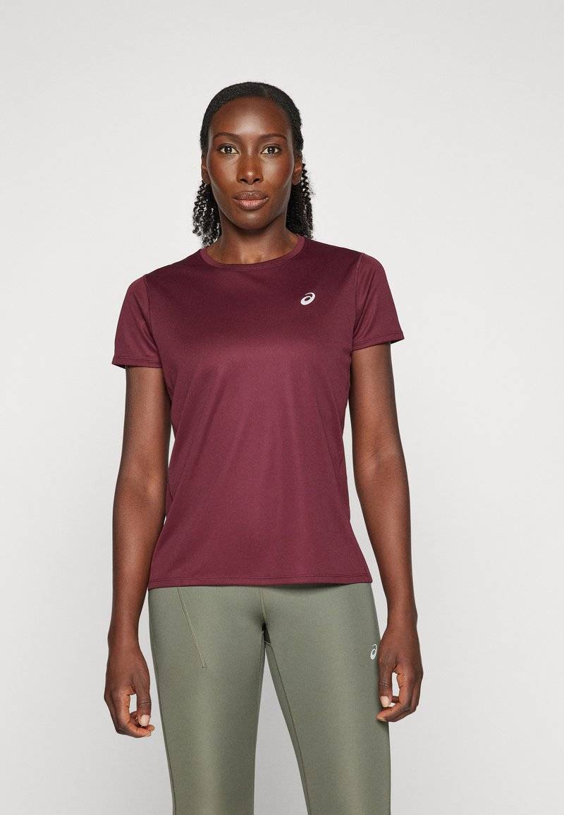 ASICS ASICS CORE TOP - Sports T-shirt - deep mars Große Rabatte