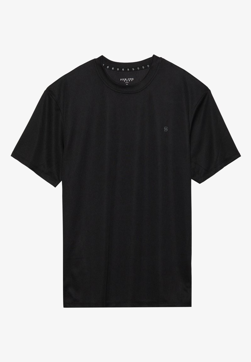 Pier One Sport Pier One Sport Basic T-shirt - black Wochenangebot