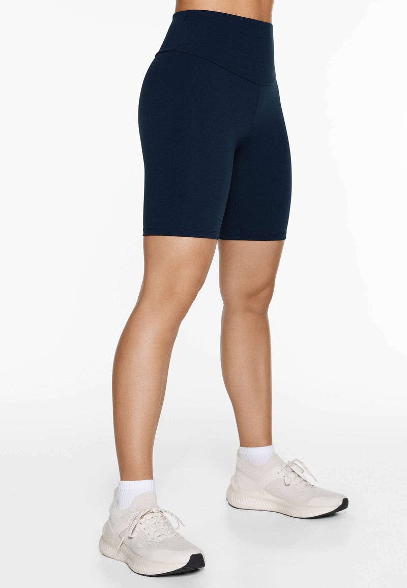 OYSHO OYSHO COMFORTLUX HIGH-RISE - Leggings - dark blue Letzte 2 Tage