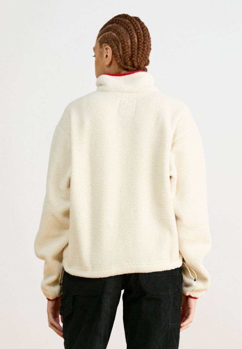 Columbia Columbia HELVETIA™ CROPPED HALF SNAP - Fleece jumper - chalk Bis zu 60% Rabatt