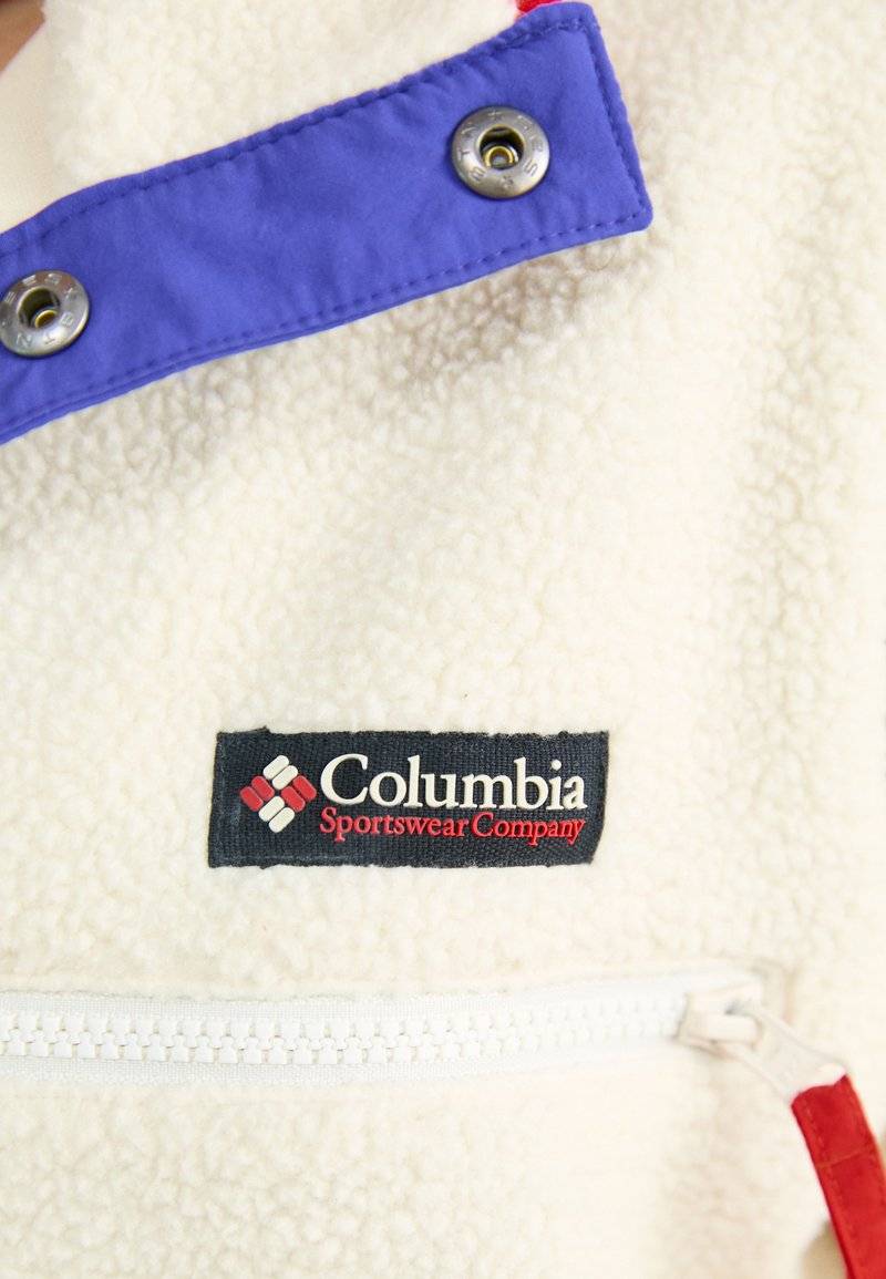 Columbia Columbia HELVETIA™ CROPPED HALF SNAP - Fleece jumper - chalk Bis zu 60% Rabatt