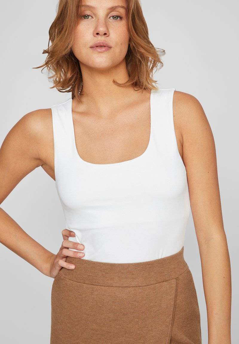VILA VILA VIKENZA U-NECK TANK NOOS - Top - optical snow Discount Store für neue Produkte