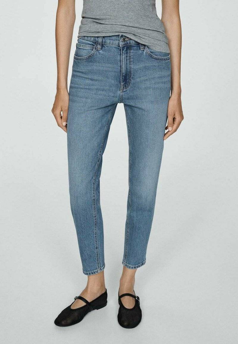 Mango Mango Relaxed fit jeans - medium blue