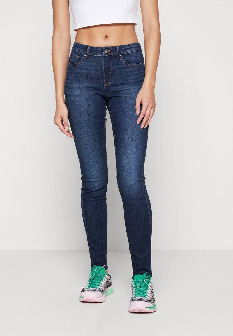 ONLY ONLY ONLWAUW - Jeans Skinny Fit - dark blue denim Black Friday Preise