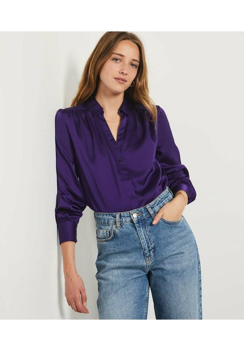 Etam Etam EOLYA - Button-down blouse - violet Im Verkauf