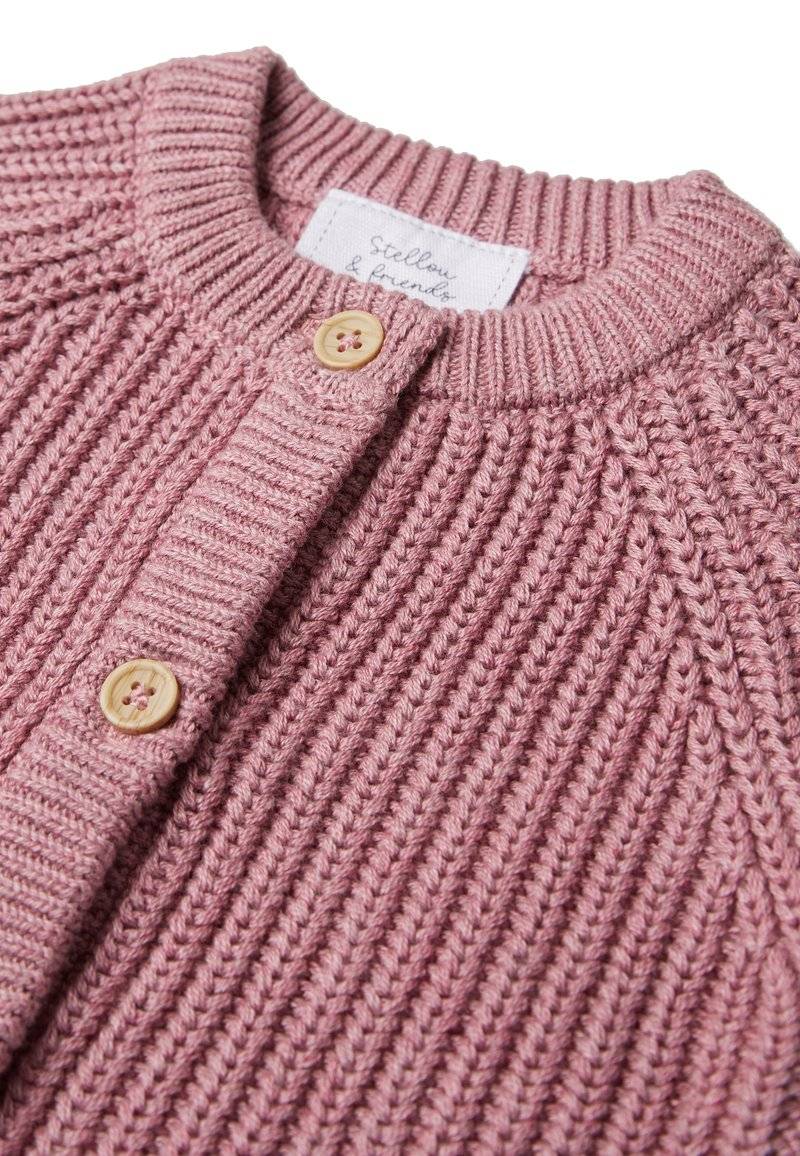 Stellou & friends Stellou & friends UNISEX - Cardigan - rose melange Outlet