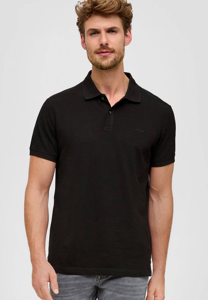 s.Oliver s.Oliver Polo shirt - schwarz