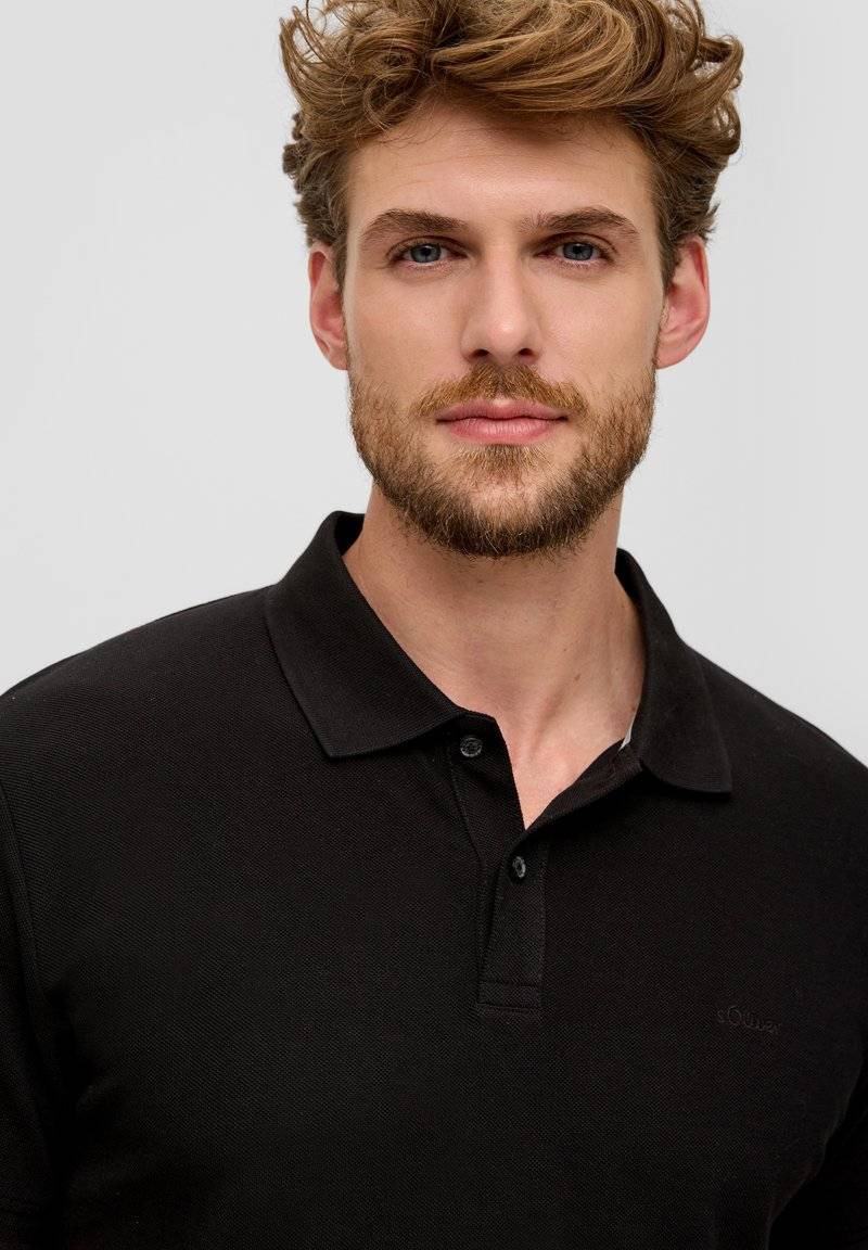 s.Oliver s.Oliver Polo shirt - schwarz Verkauf