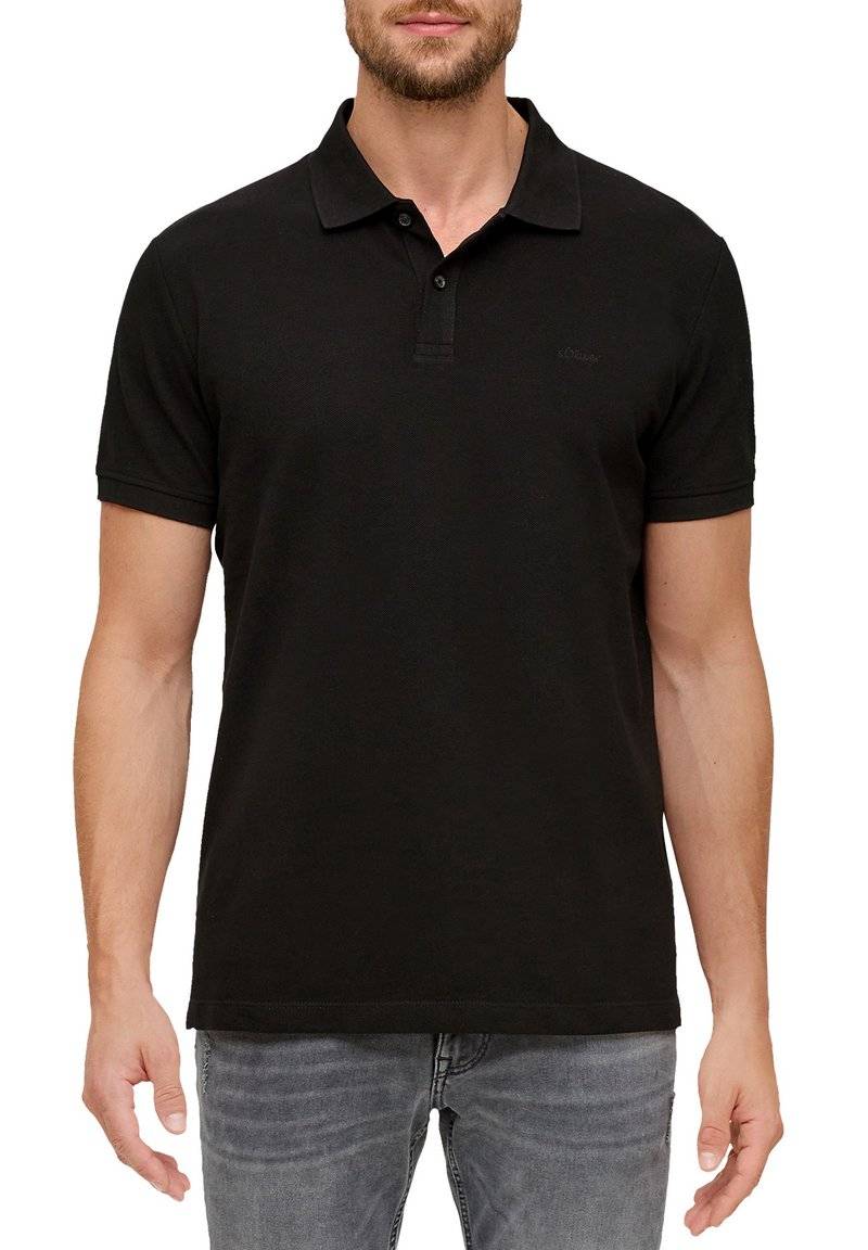 s.Oliver s.Oliver Polo shirt - schwarz Verkauf